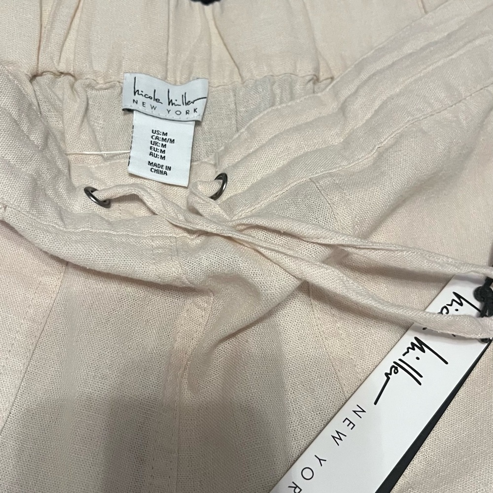 Heidi Klein New York Cream Drawstring Pants